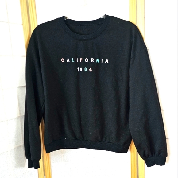 California 1984 Light Weight Crewneck Sweatshirt - Picture 1 of 3